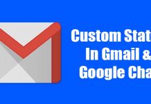 How to Set a Custom Status in Gmail & Google Chat