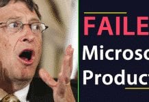 Top 10 Failed Microsoft Products That Ruined The Company's Reputation