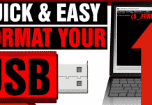 How To Format By Changing The Format Type Of A USB Drive